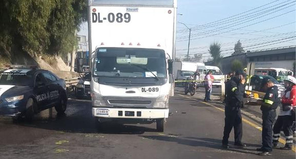 Intento de asalto a camión repartidor deja un custodio muerto en la México-Querétaro