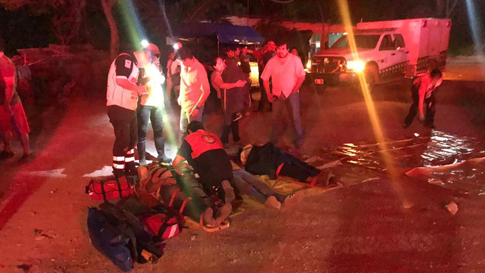 Accidente de autobús en Chiapas deja cuatro muertos y 35 heridos