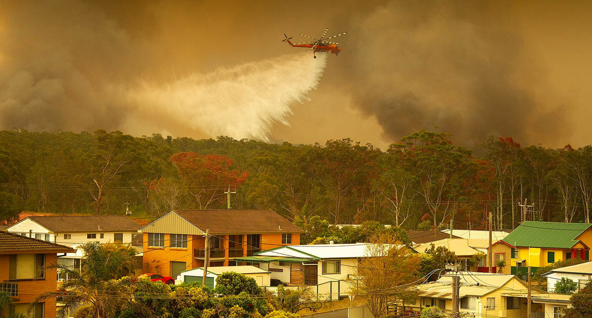 Incendios en Australia dejan un muerto y 100 casas destruidas Incendios en Australia dejan un muerto y 100 casas destruidas