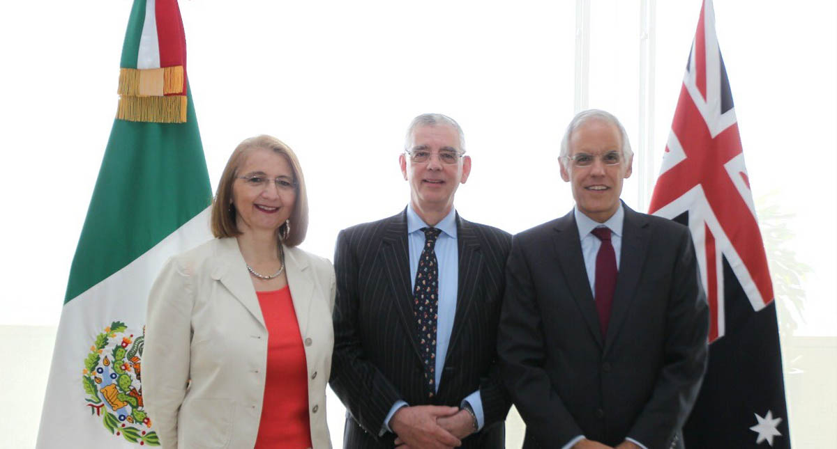 México y Australia acuerdan fortalecer relación bilateral