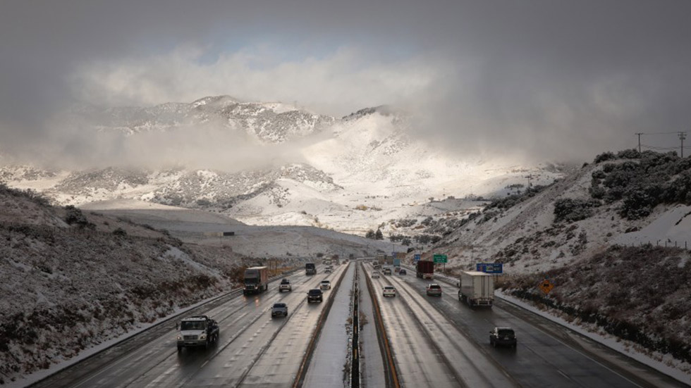 Tormentas en Estados Unidos dejan al menos seis muertos - autopista-5-entre-gorman-y-frazier-park-de-california