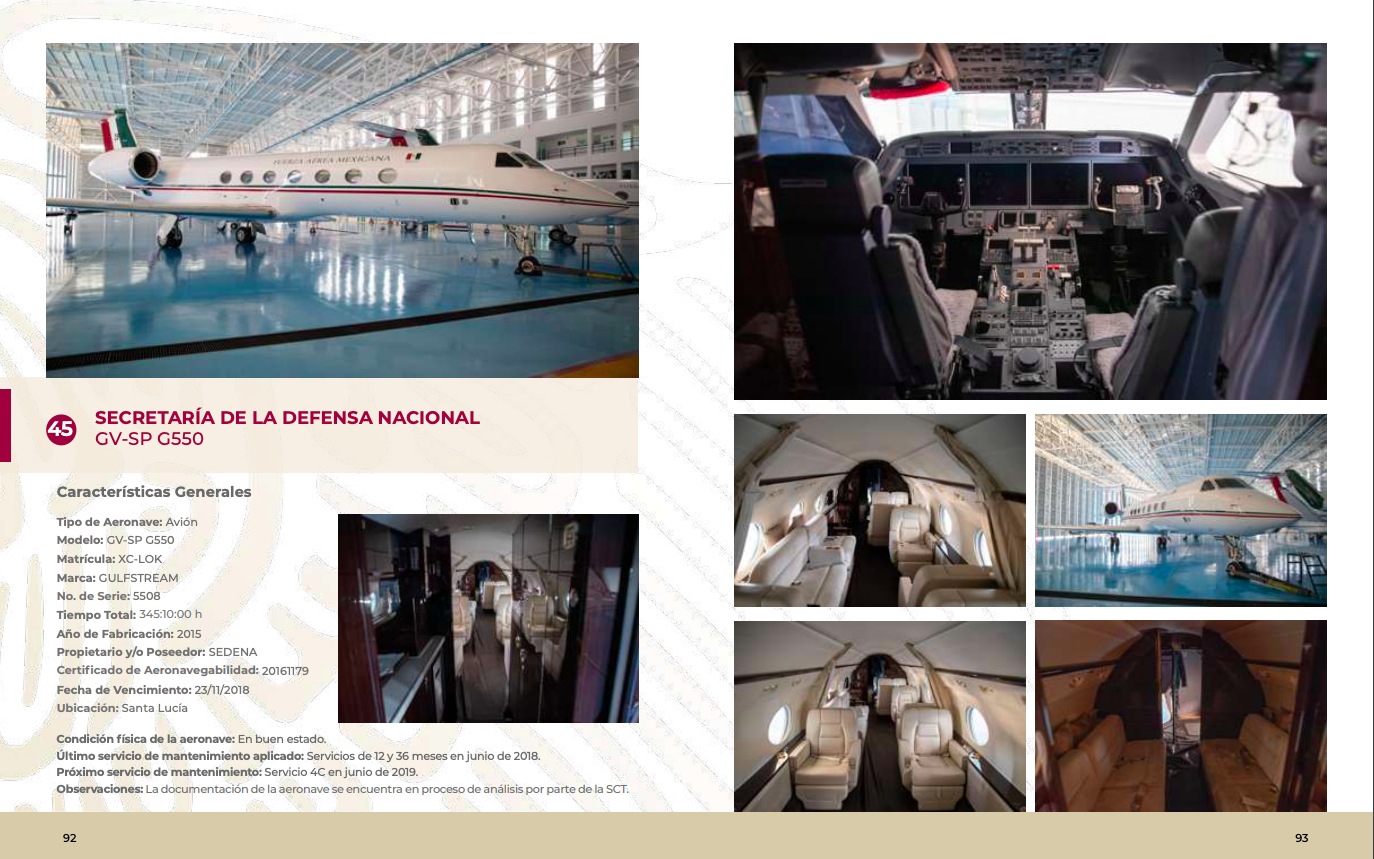 El costo del avión que envió México para trasladar a Evo Morales - avion-evo-morales