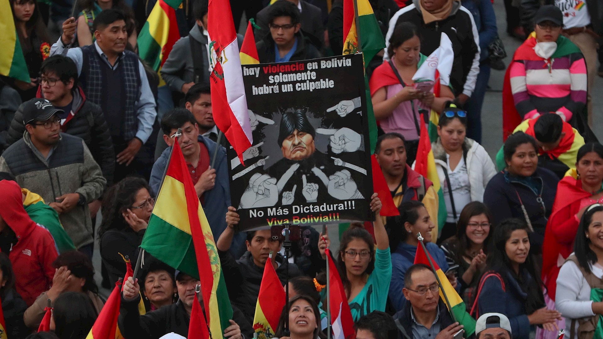 OEA pide acción “urgente” en Bolivia para nuevas elecciones tras dimisión de Evo Morales