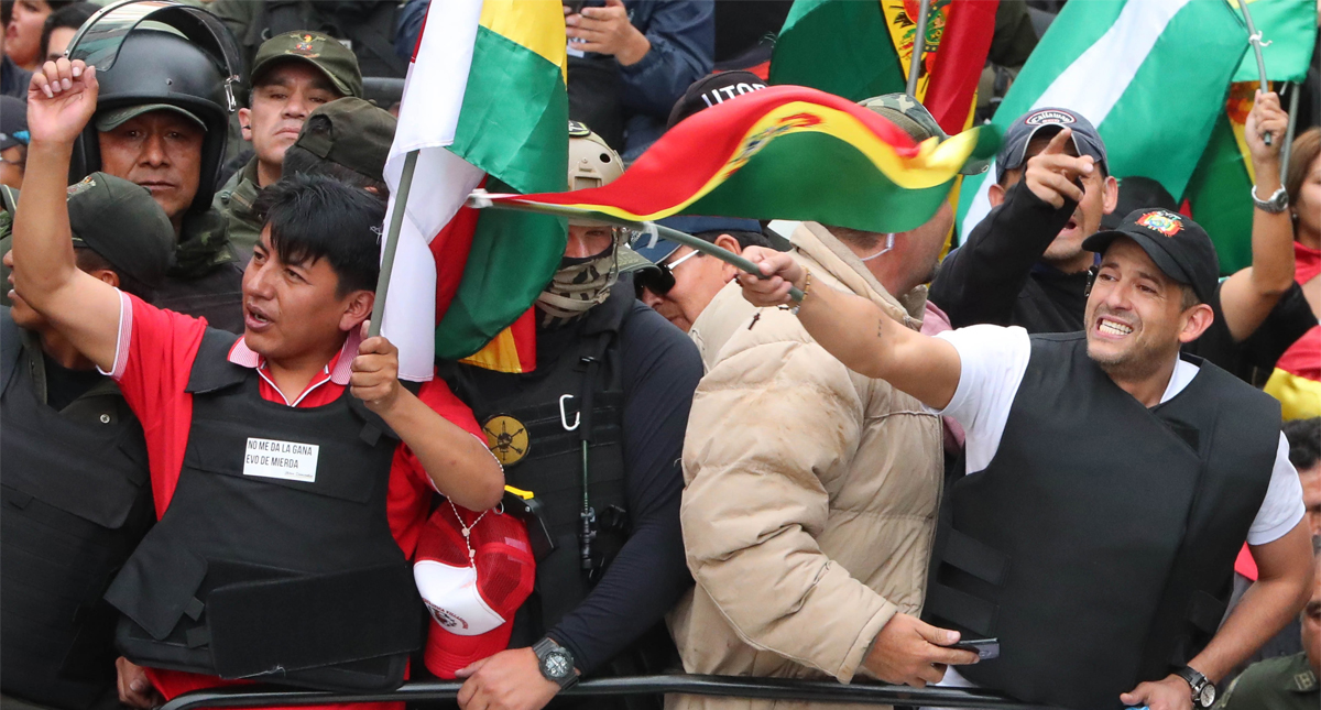 Copppal condena “golpe de Estado” en Bolivia contra Evo Morales