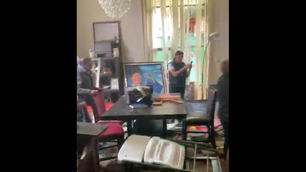 #Video Asaltan supuesta casa de Evo Morales