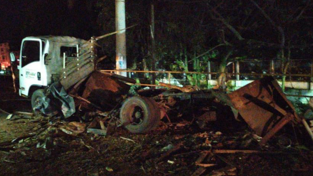 Detonan coche-bomba en una estación de Policía de Colombia
