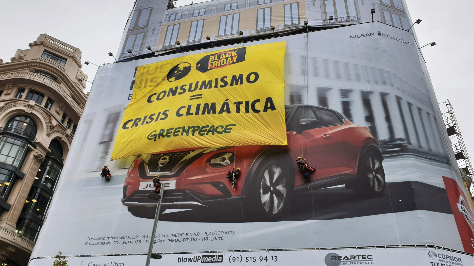 Consumo masivo agrava crisis climática: Greenpeace