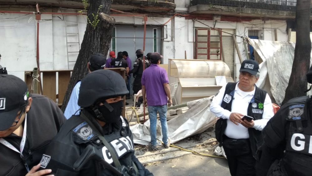 PGJ capitalina recupera inmueble invadido en la colonia Doctores