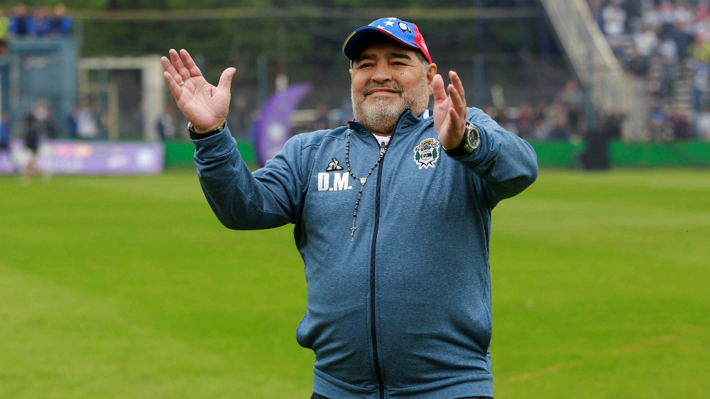 Diego Armando Maradona, el mejor jugador de futbol del mundo