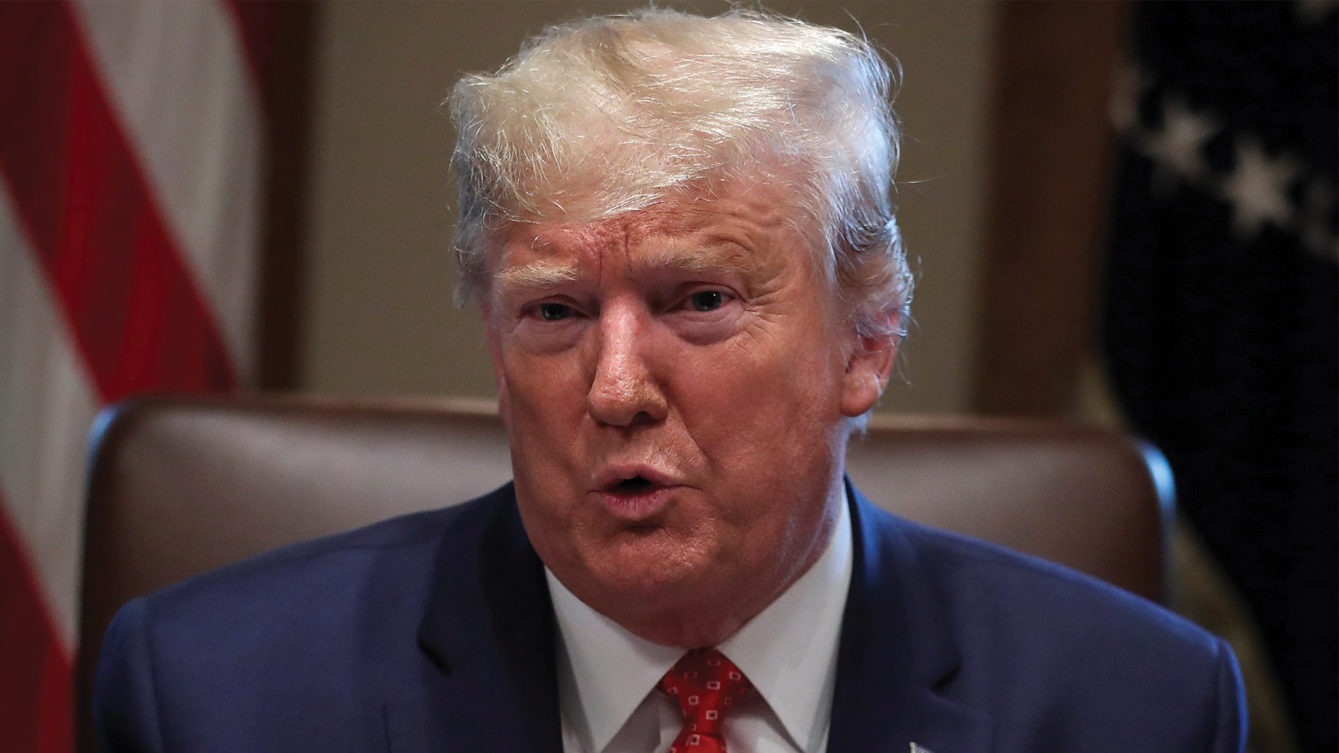 Casa Blanca asegura que visita al hospital de Donald Trump fue de rutina