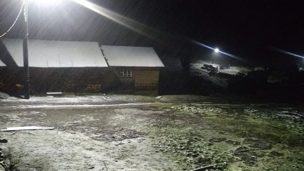 Caen primeras nevadas en Durango Caen primeras nevadas en Durango