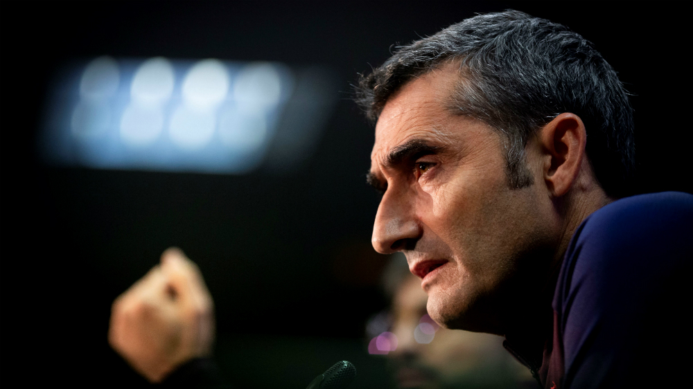 Ernesto Valverde se siente respaldado por directiva de Barcelona