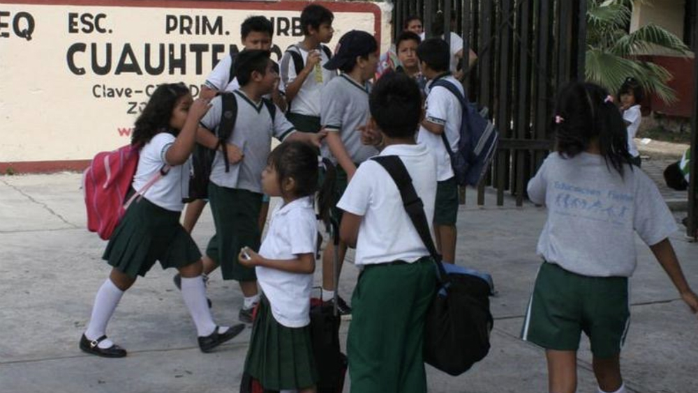 Modificarán horarios en escuelas de Morelos por bajas temperaturas