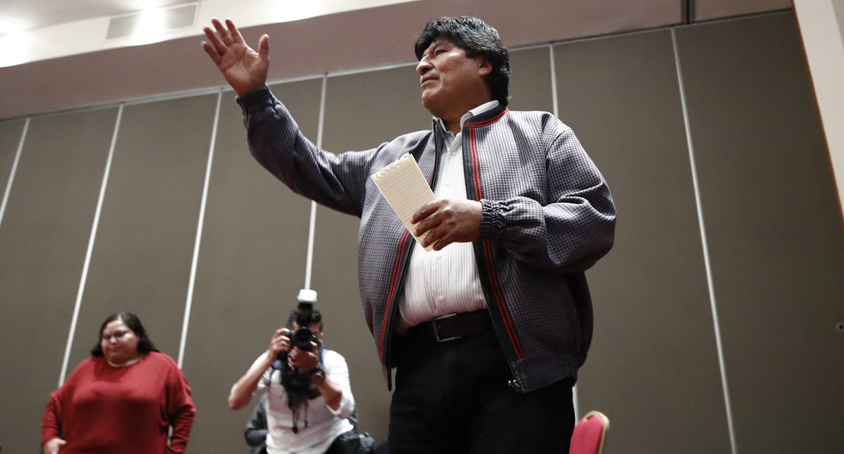 Partido de Evo Morales lo deja fuera de las próximas elecciones en Bolivia