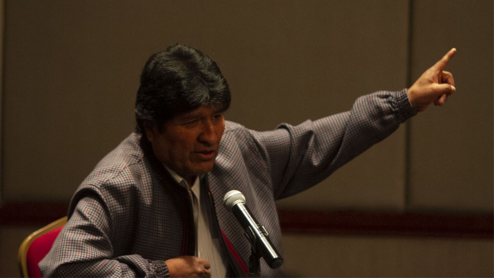 Evo Morales acusa al gobierno interino de Bolivia de “montaje” en su contra