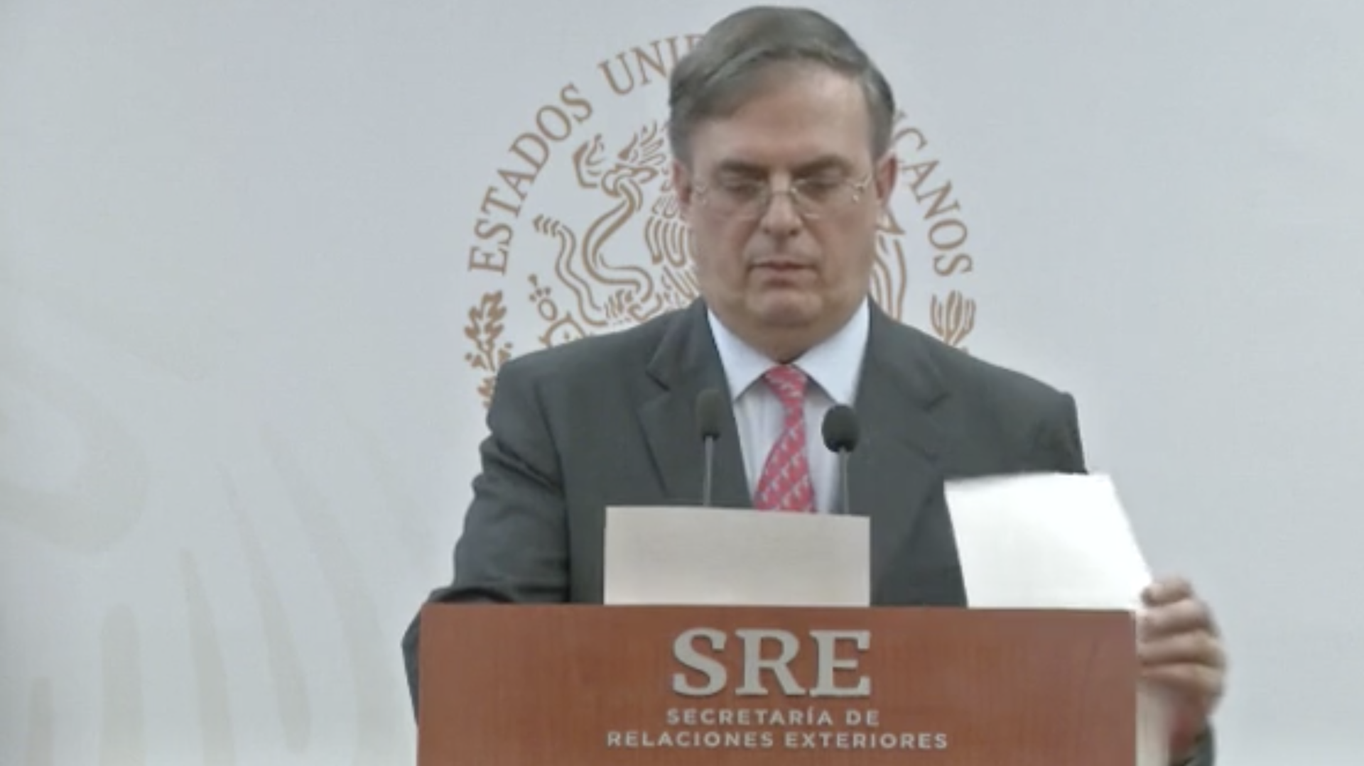 Mensaje de Marcelo Ebrard sobre crisis en Bolivia (EN VIVO)