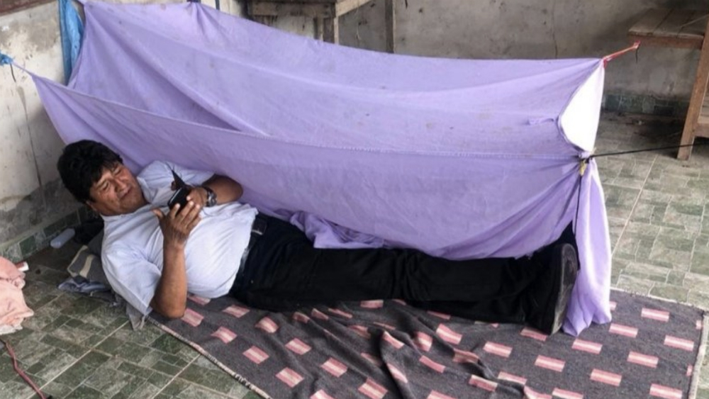 Así pasó Evo Morales su primera noche tras renunciar a la Presidencia de Bolivia