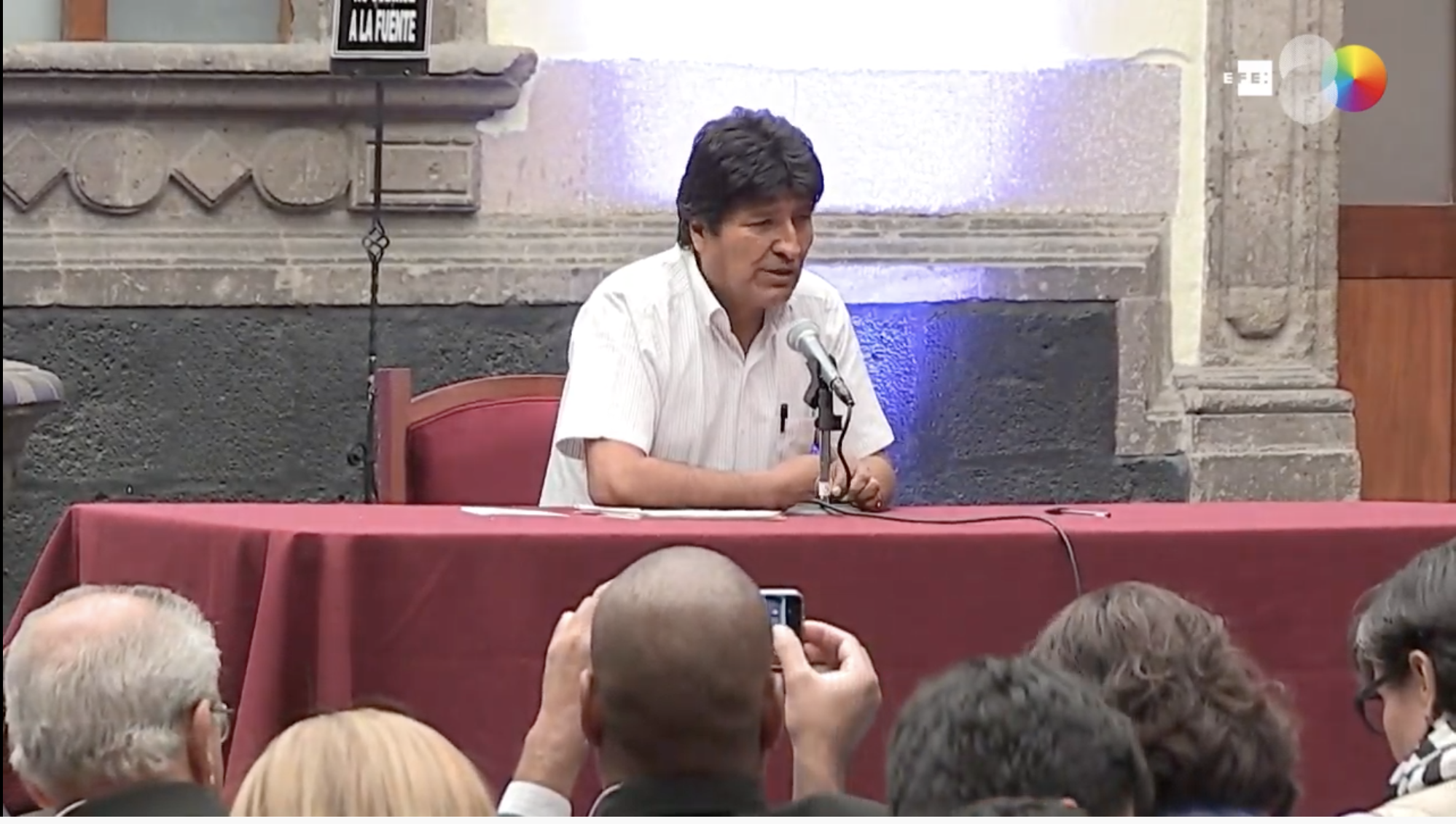 “Ganamos y nos están robando”: Evo Morales