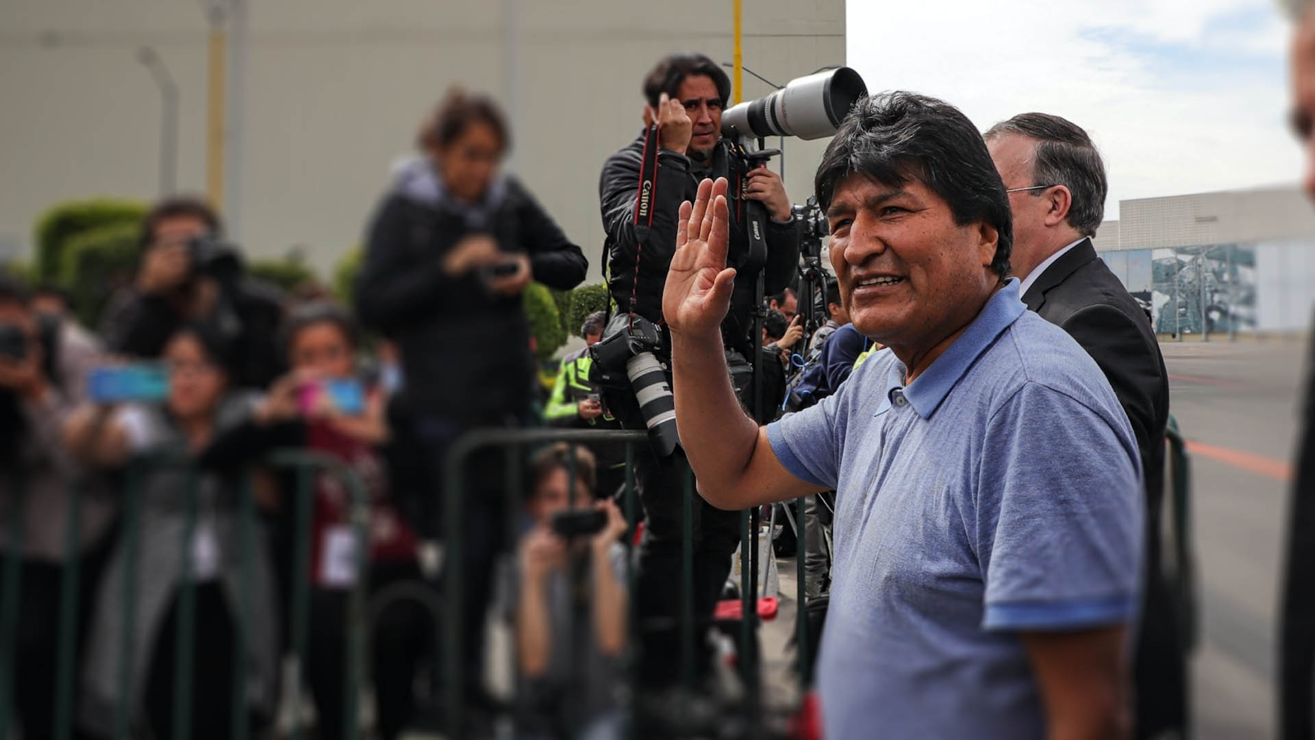 Declararán a Evo Morales huésped distinguido de la Ciudad de México - evo-morales-llegada-mexico