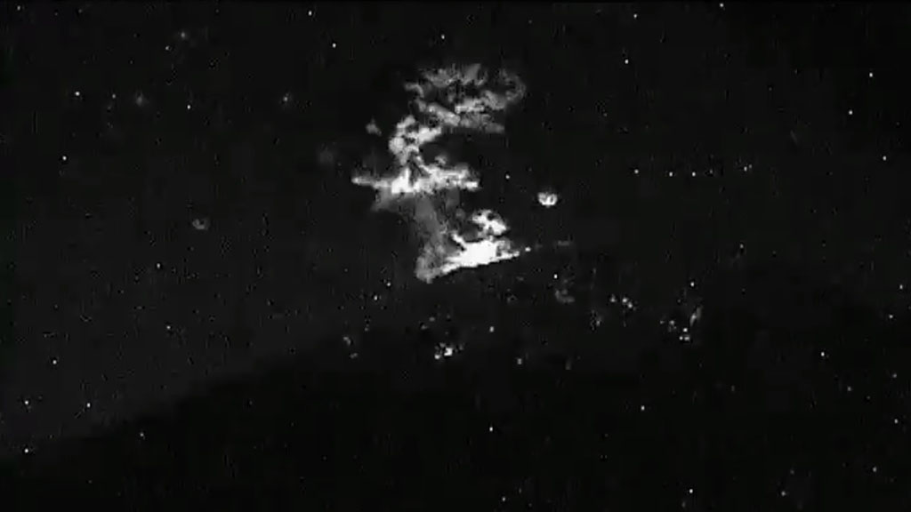 #Video Popocatépetl lanza fumarola de ceniza de 1 km