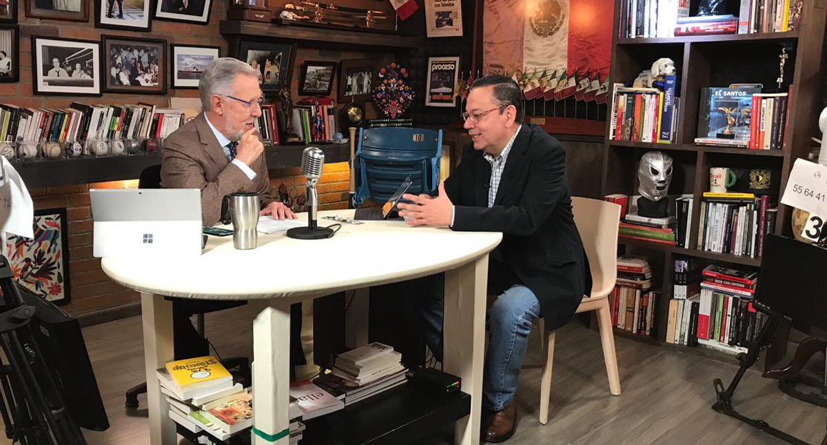 Germán Martínez admite que toma de protesta de Rosario Piedra fue un espectáculo que no se merecía el Senado ni México