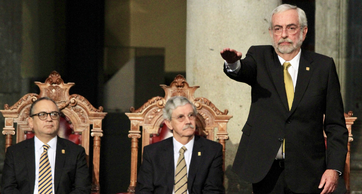 Protesta Enrique Graue como rector de la UNAM para el periodo 2019-2023