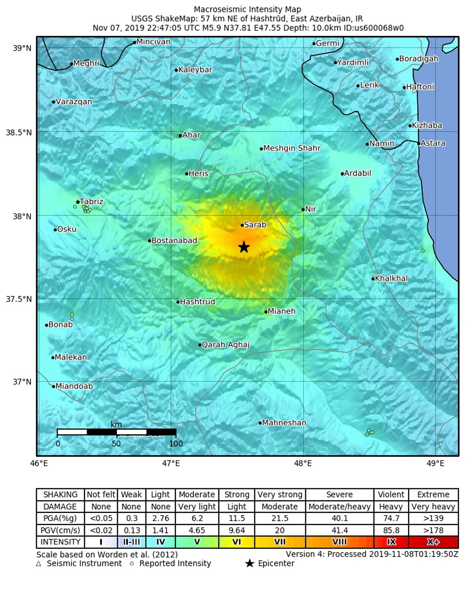 Sismo en Irán deja al menos tres muertos - iran-sismo