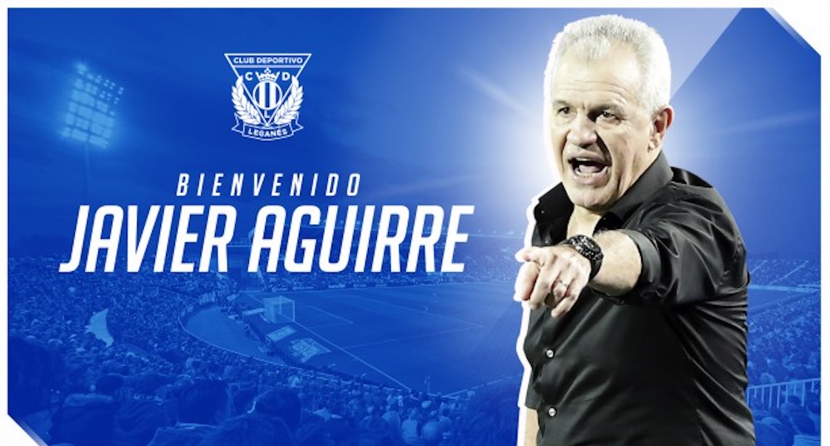 Javier Aguirre regresa a LaLiga; es nuevo técnico de Leganés