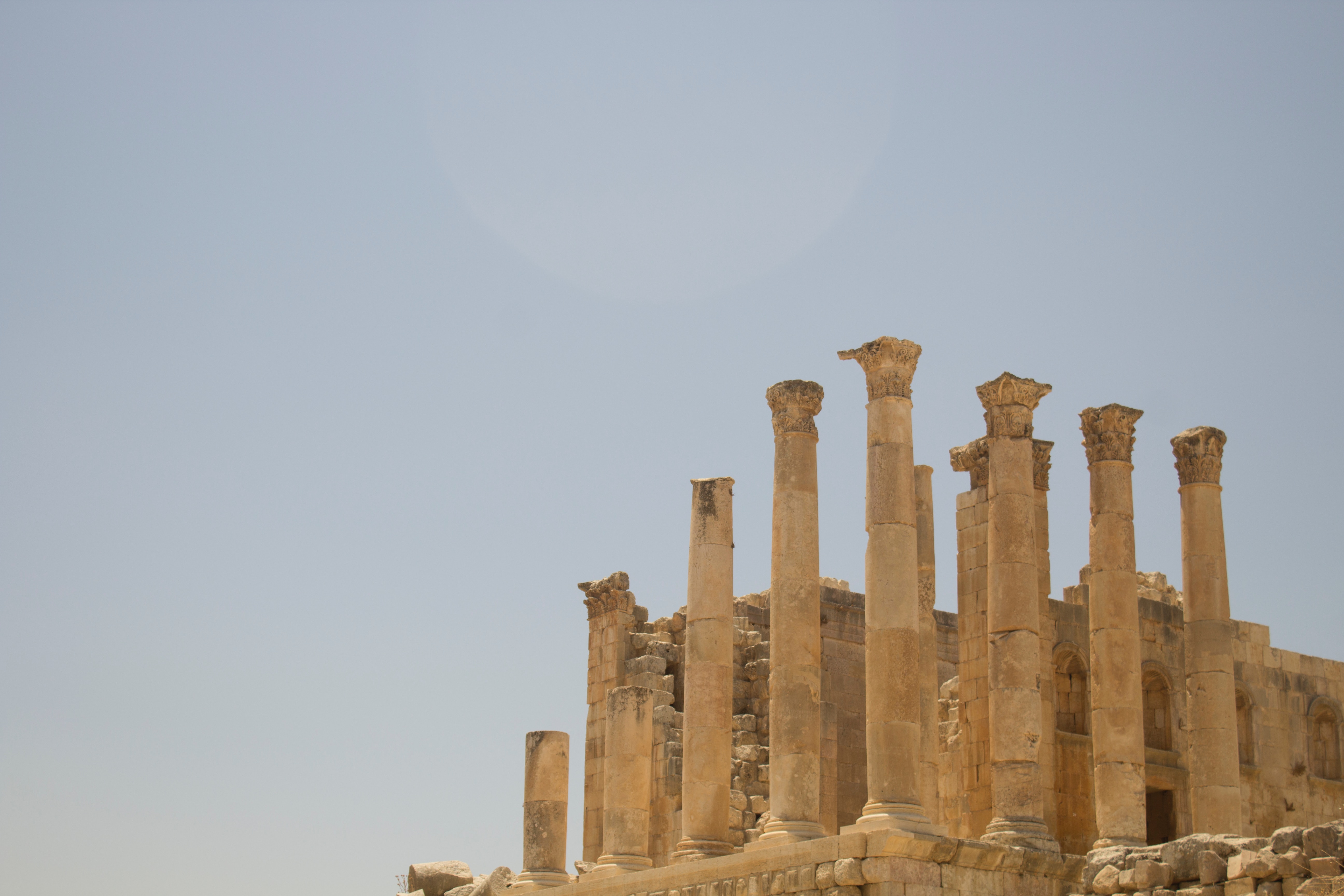 Jerash, un lugar importante para los aficionados a la arqueología
