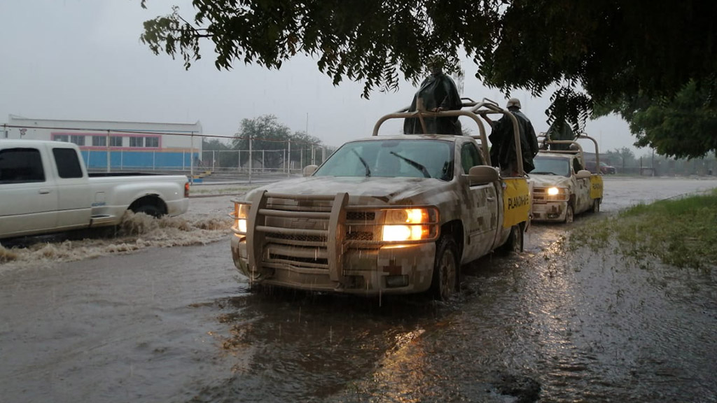 Lluvias fuertes azotan localidades pesqueras de Baja California Sur