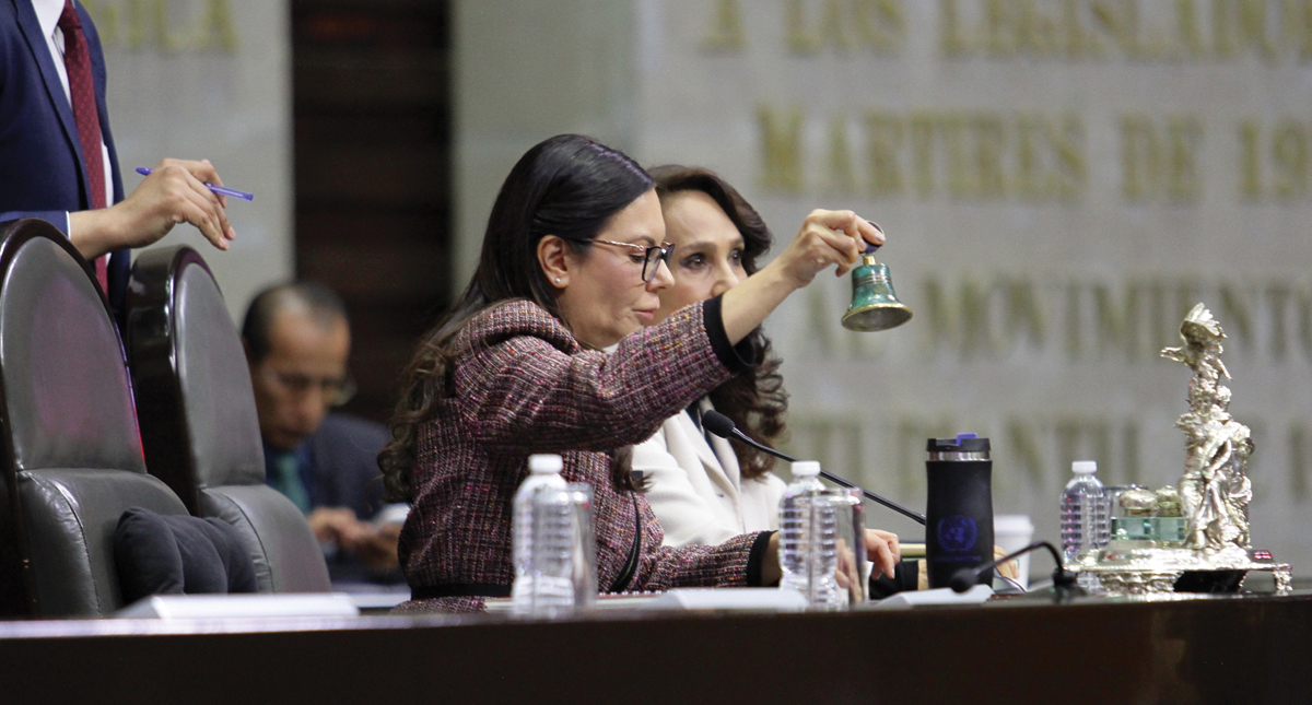 Mesa Directiva está lista para aprobar dictamen de presupuesto: Laura Rojas