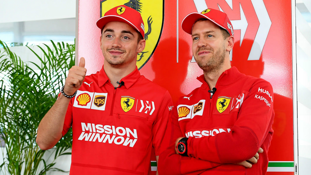 Leclerc exhorta a Vettel a ser menos agresivos Leclerc exhorta a Vettel a ser menos agresivos