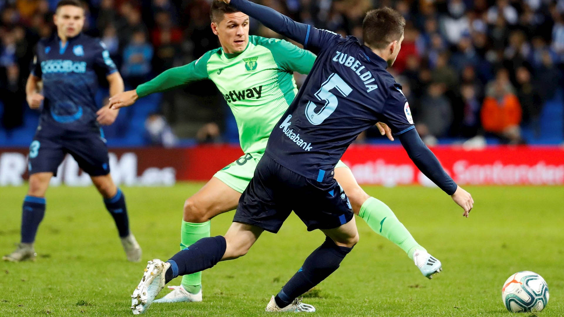 Aguirre debuta con empate con el Leganés - leganes-partido-real-sociedad-liga-espana