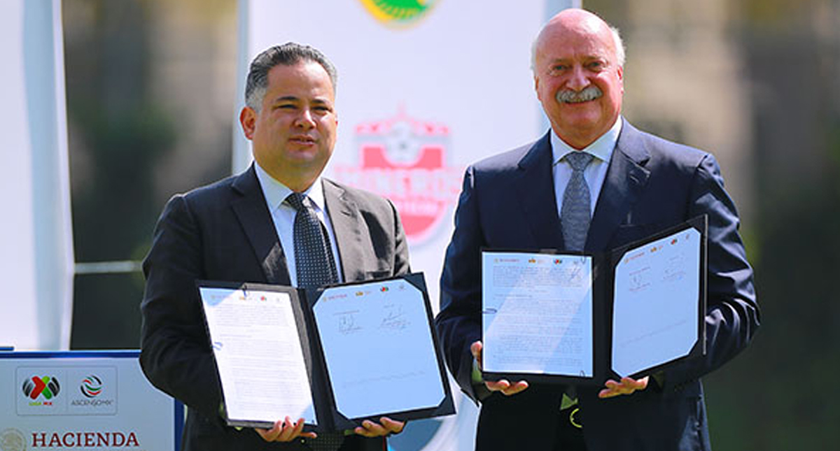 Liga MX y UIF firman convenio de colaboración en favor de la transparencia