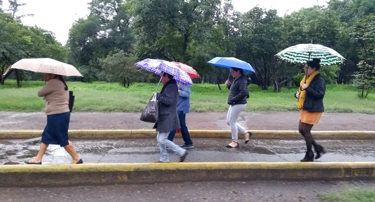 Activan Alerta Amarilla en la Ciudad de México por lluvia y viento fuerte