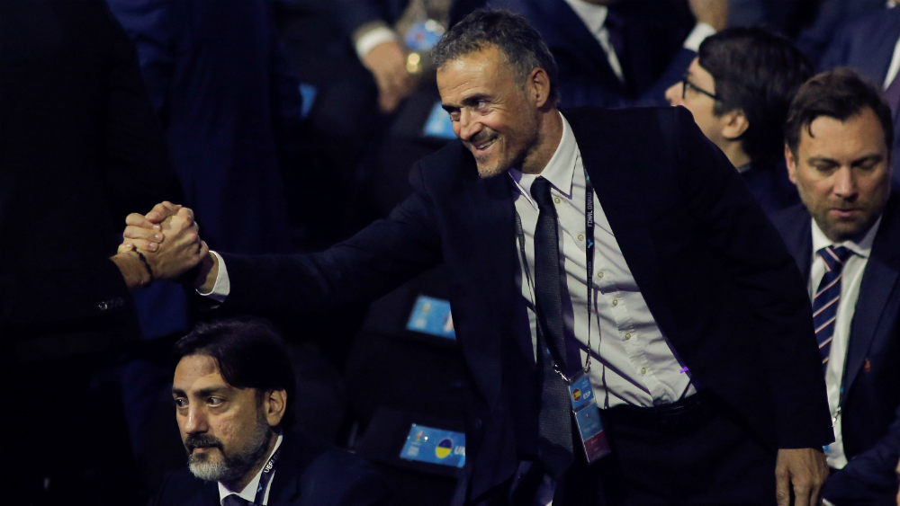 Luis Enrique celebra que España juegue en Bilbao la primera fase de la Euro