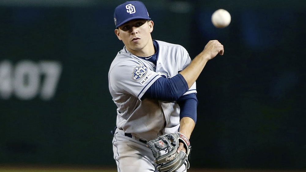 Luis Urías, nuevo jugador de los Cerveceros de Milwaukee