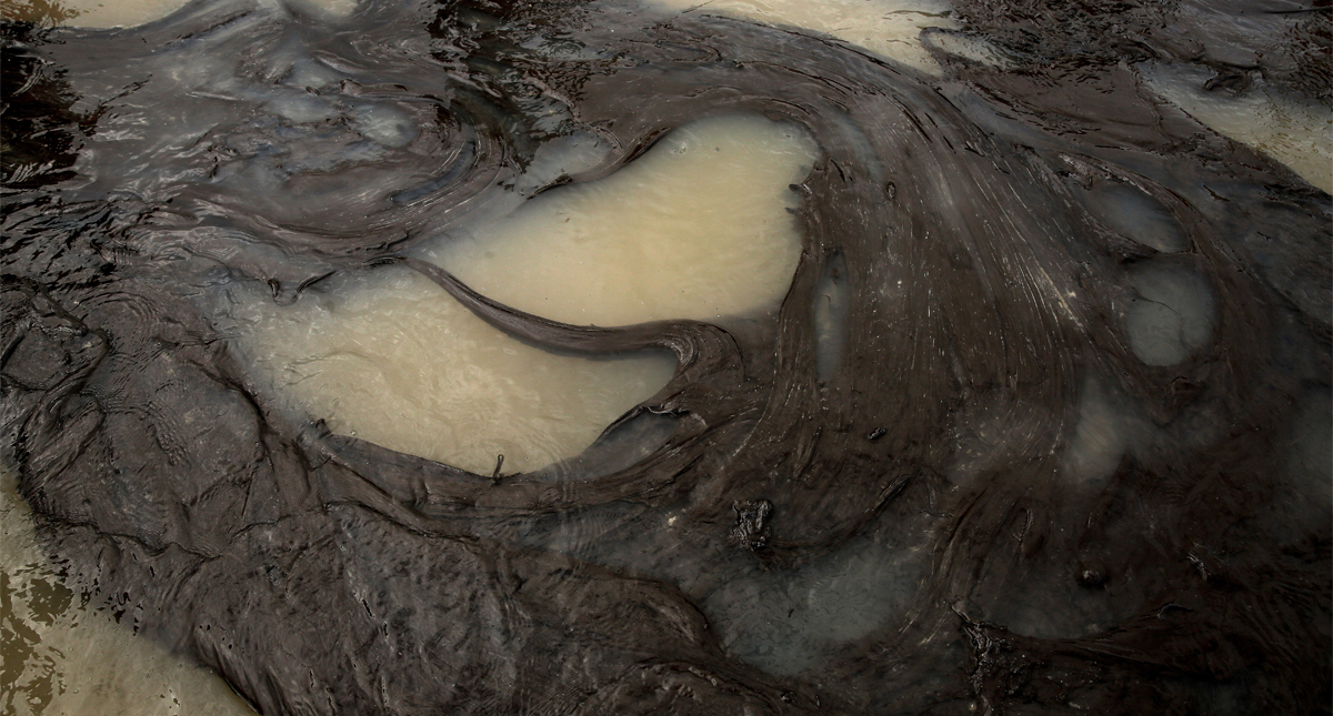 Manchas de petróleo en litoral brasileño alcanzan playa de Río de Janeiro Manchas de petróleo en litoral brasileño alcanzan playa de Río de Janeiro