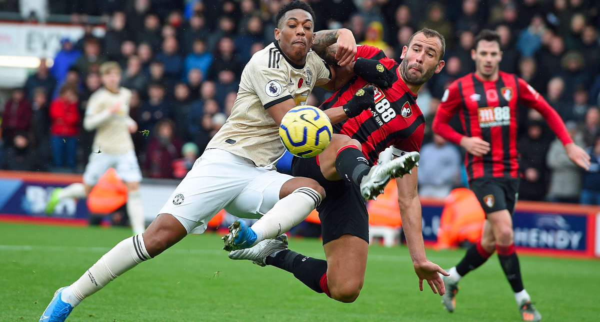 Manchester United pierde en su visita al Bournemouth
