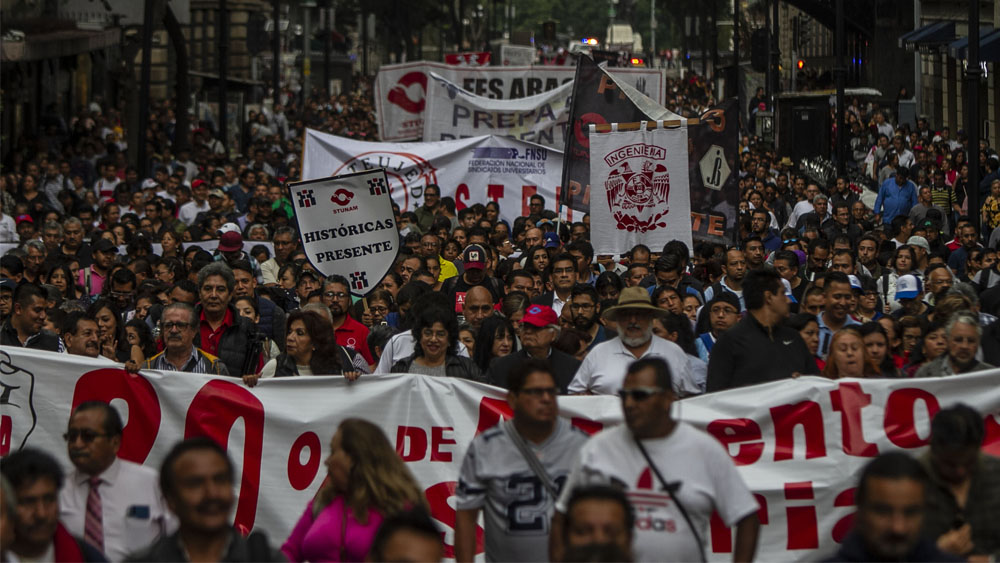 Prevén caos en la Ciudad de México por manifestaciones