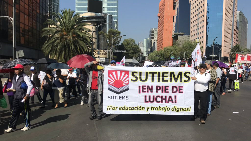 Al menos cinco movilizaciones afectarán tránsito de la Ciudad de México