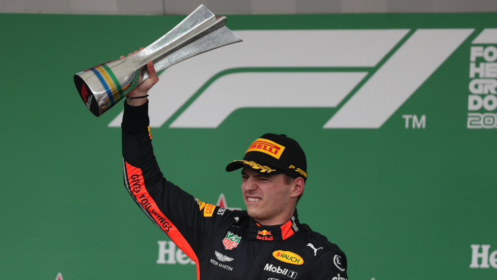 Max Verstappen gana el Gran Premio de Brasil