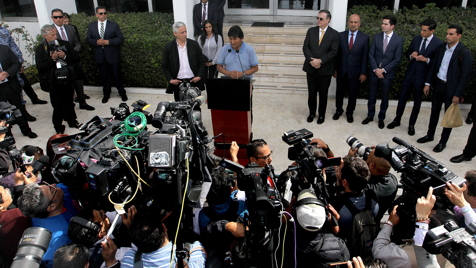 Mientras tenga vida seguiré luchando, afirma Evo Morales - mensaje-de-evo-morales-a-la-prensa