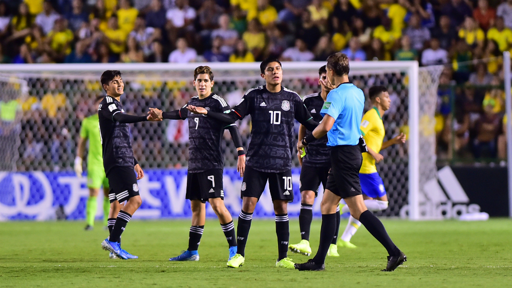 México no pudo con Brasil en la final del Mundial sub 17