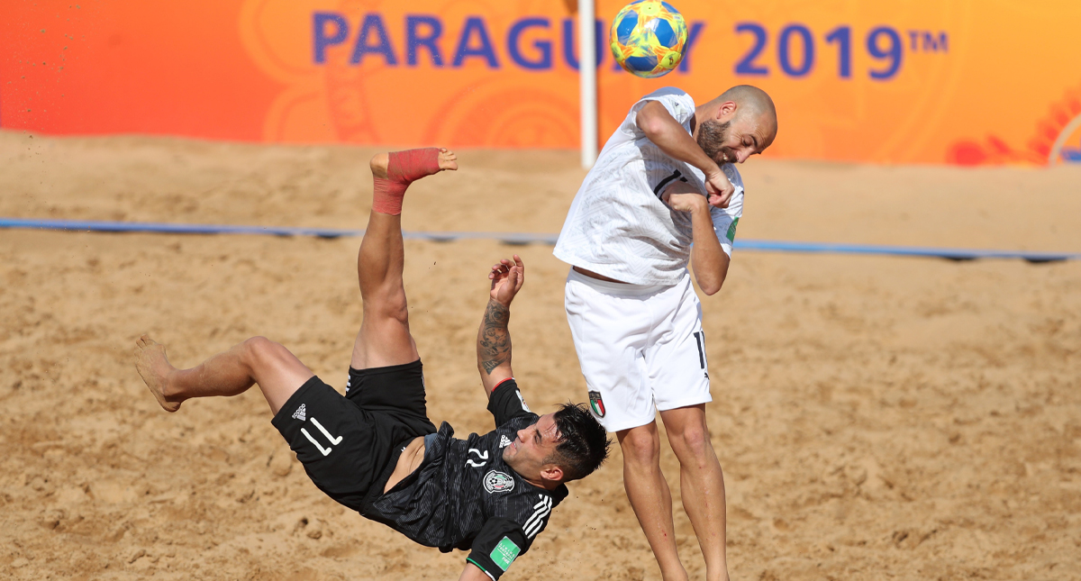 México cae contra Italia y queda eliminado sin conocer la victoria en el Mundial de futbol playa