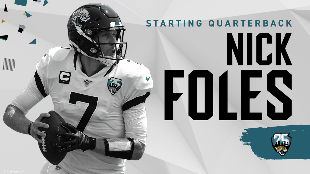 Nick Foles regresa a la titularidad con Jaguares tras lesión