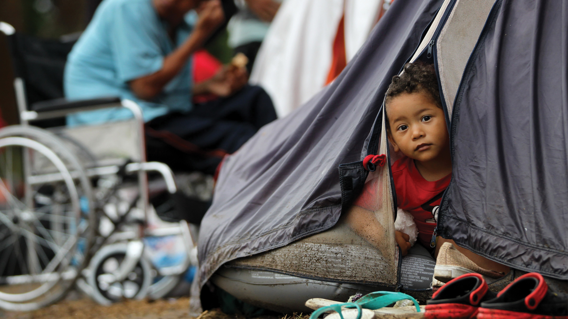 Un 40 por ciento de los desplazados internos en el mundo son menores