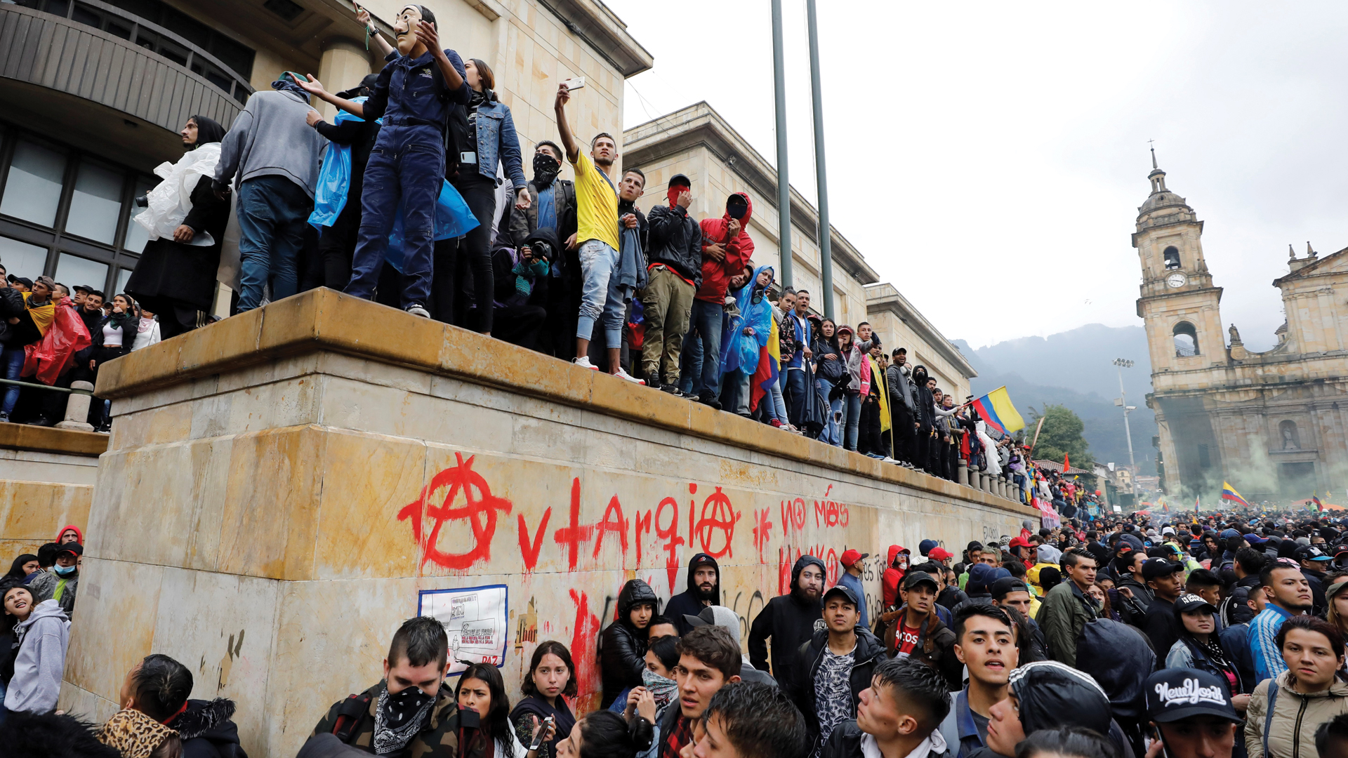 Paro Nacional en Colombia agrupa a millones en las calles