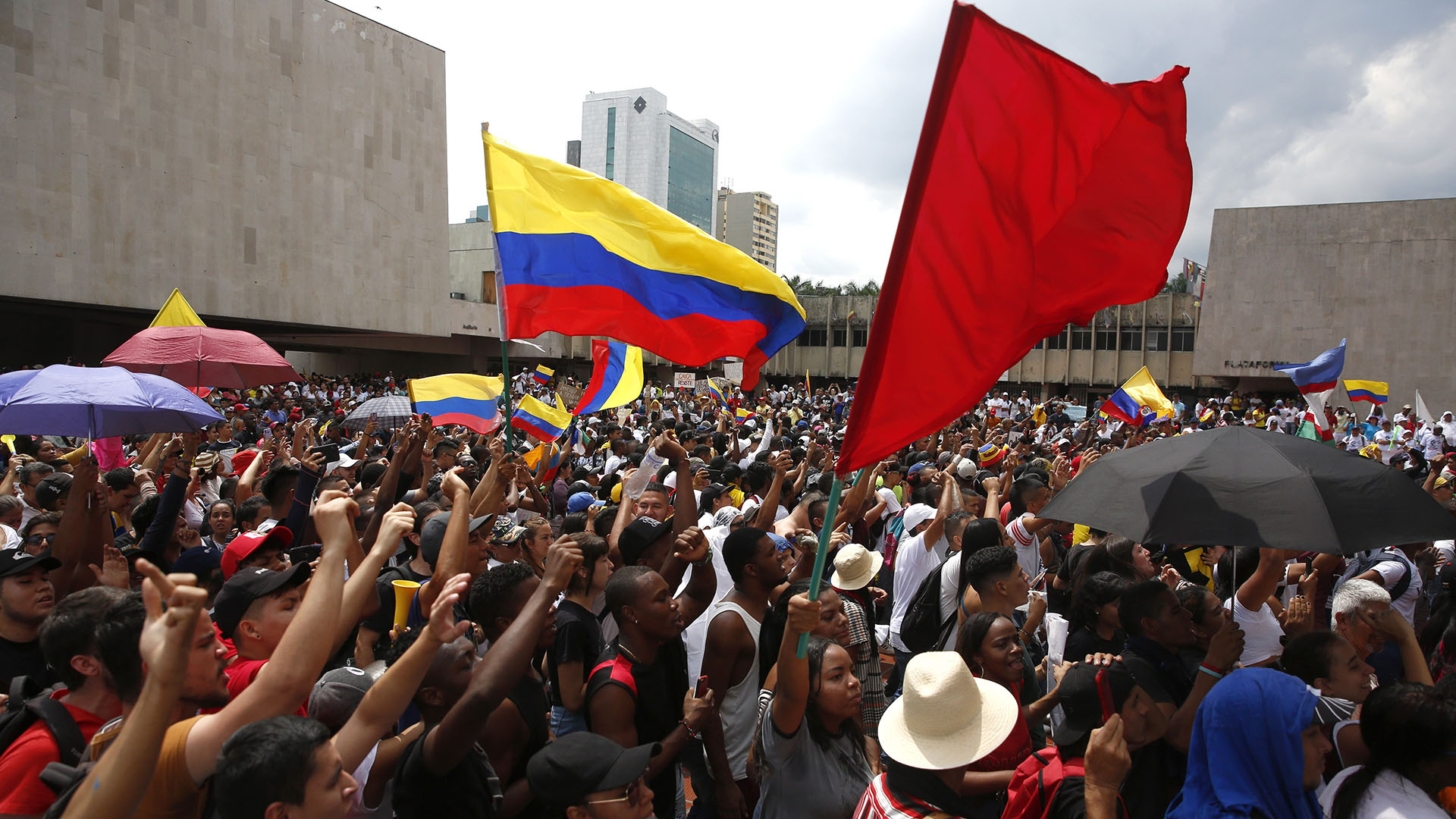Paro Nacional en Colombia deja tres muertos y 98 detenidos - paro-nacional-en-colombia