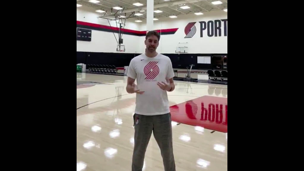 Trail Blazers de Portland rescinde contrato de Pau Gasol por lesión
